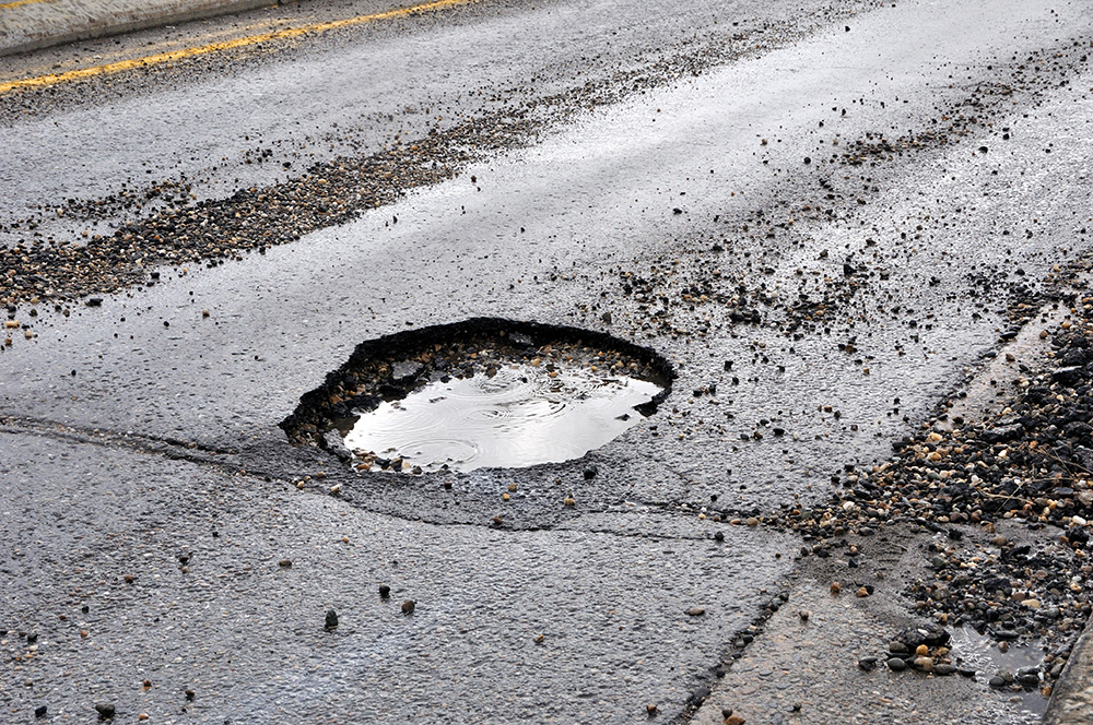 Who's Liable in an Accident Involving a Pothole?