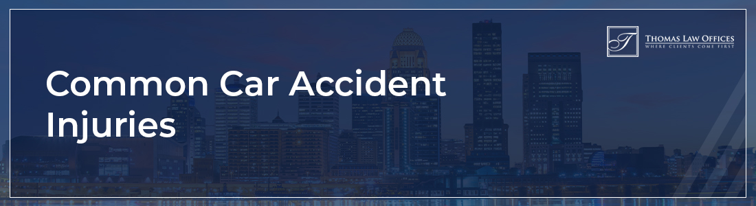 Common car accident injuries
